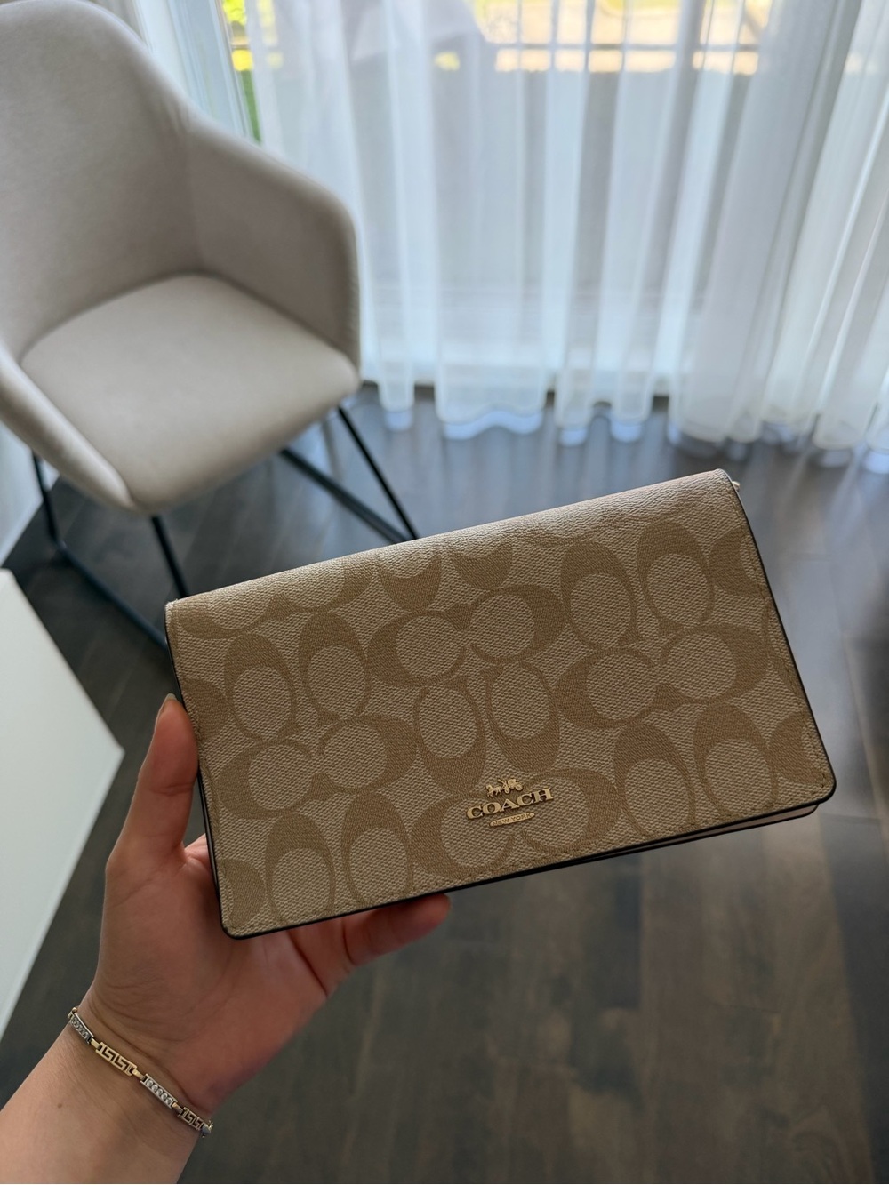 Coach Anna Foldover Clutch